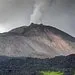 Shared hiking group on the ash ridge of Pacaya volcano half-day tour